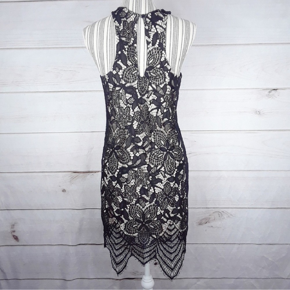 Express Black Lace Dress - Picture 4 of 7